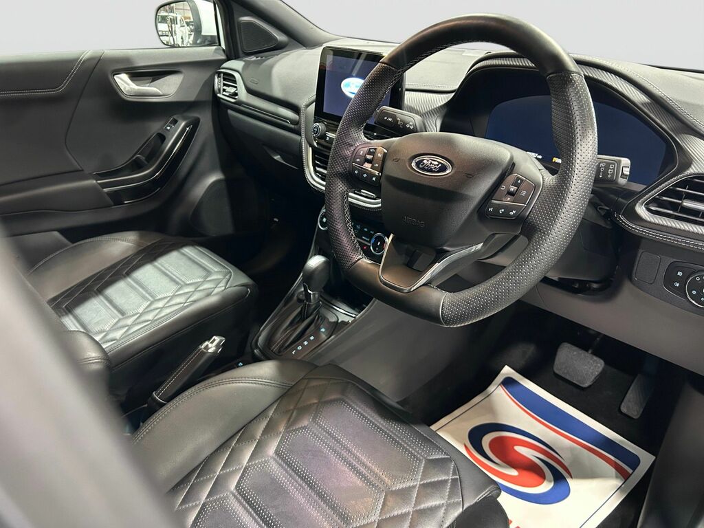 Ford Puma 1.0T Ecoboost Mhev St-line Vignale Suv FL24OXJ White #6