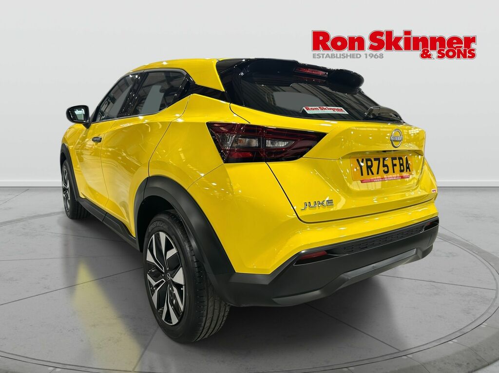 Nissan Juke 1.0 Dig-t Acenta Premium Suv Eur YR75FBA Yellow #3