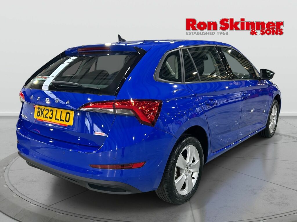 Skoda Scala 1.0 Tsi Se Hatchback Euro 6 Ss BK23LLO Blue #3
