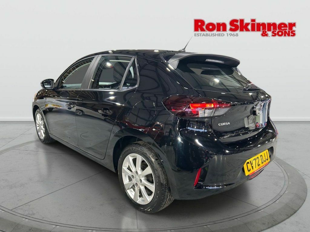 Vauxhall Corsa 1.2 Design Hatchback Euro 6 75 CV72DJJ Black #3