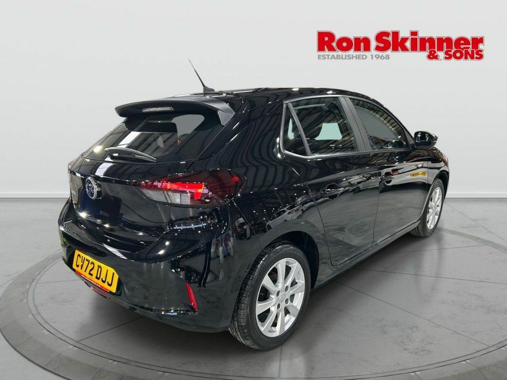 Vauxhall Corsa 1.2 Design Hatchback Euro 6 75 CV72DJJ Black #4
