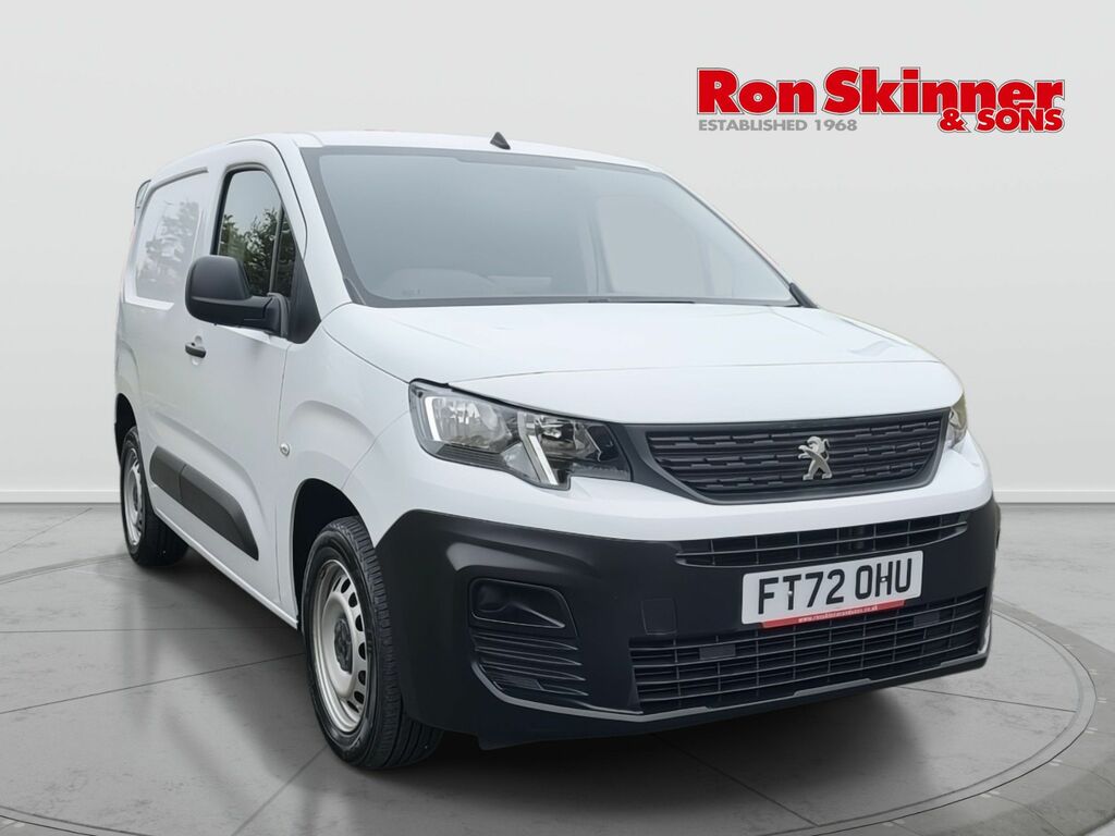 Peugeot Partner 1.5 Bluehdi 1000 Professional Premium Standard P White