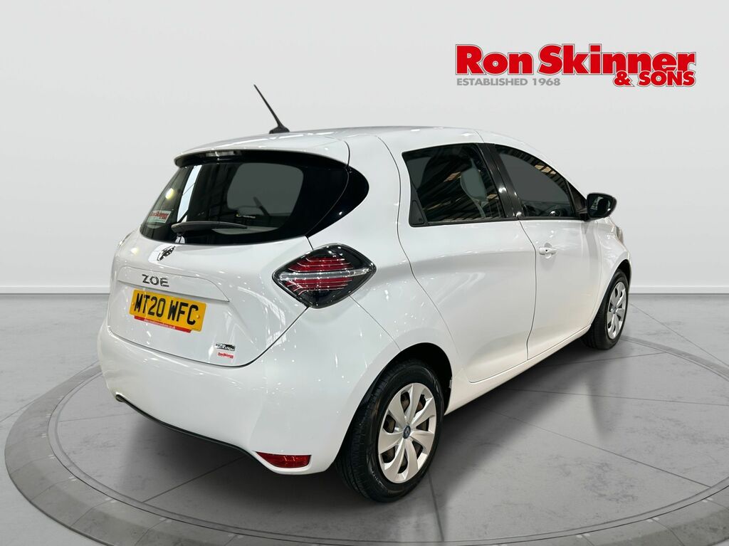 Renault Zoe R110 52Kwh Play Hatchback I 1 MT20WFC White #4