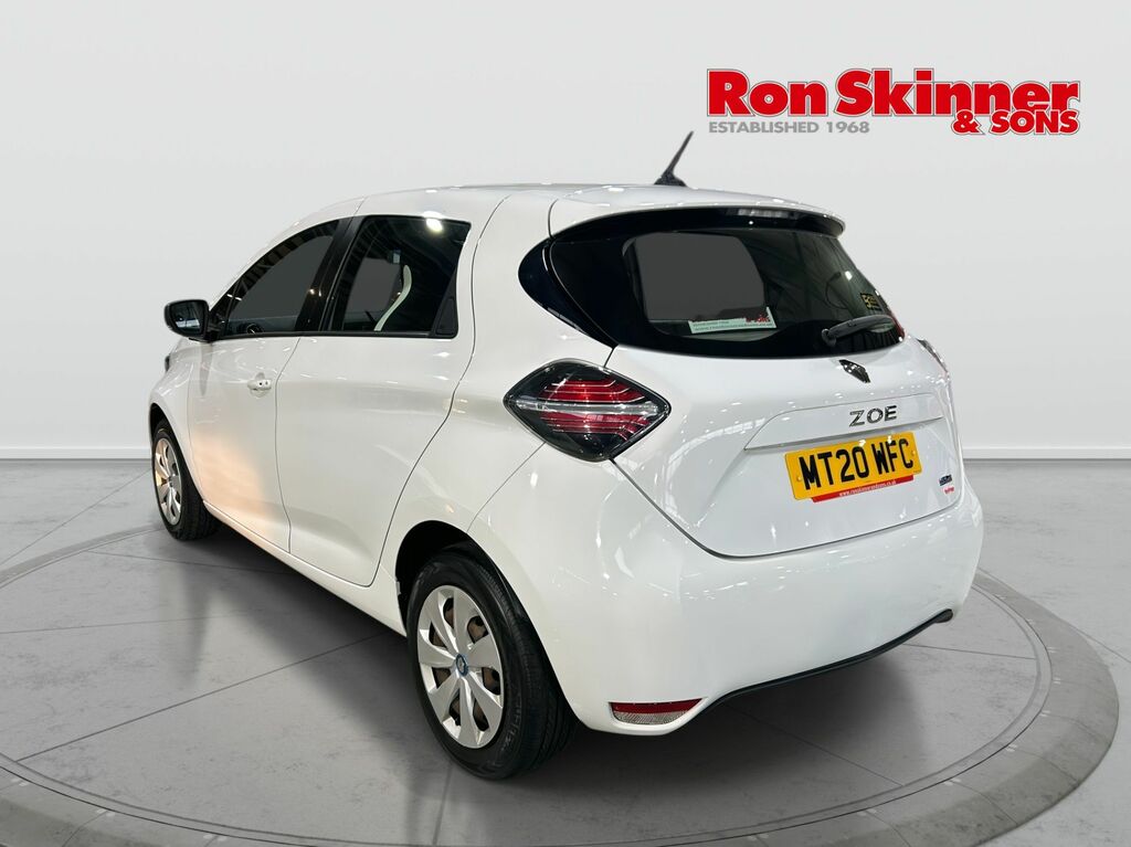 Renault Zoe R110 52Kwh Play Hatchback I 1 MT20WFC White #3