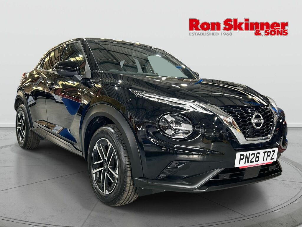 Nissan Juke 1.0 Dig-t N-connecta Suv Euro 6 PN26TPZ Black