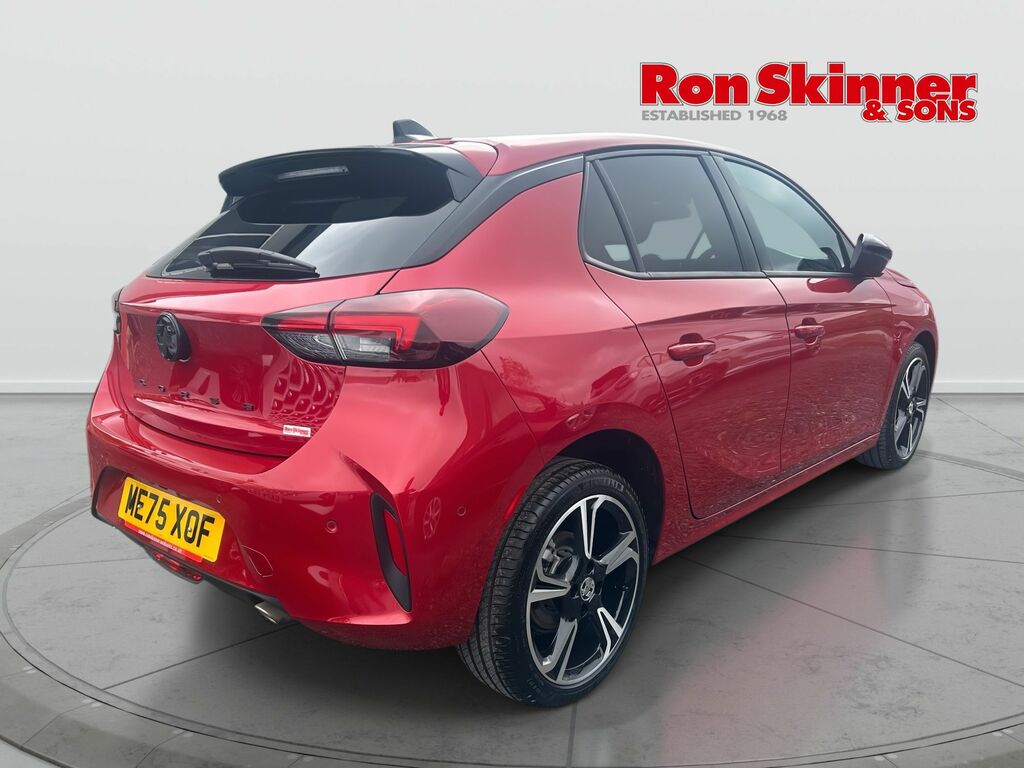 Vauxhall Corsa 1.2 Turbo Ultimate Hatchback Eur ME75XOF Red #4