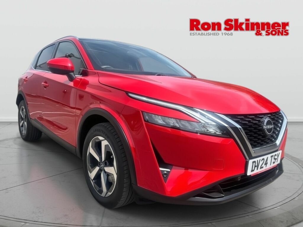 Nissan Qashqai 1.3 Dig-t Mhev N-connecta Suv Hybrid Ma DV24TSY Red