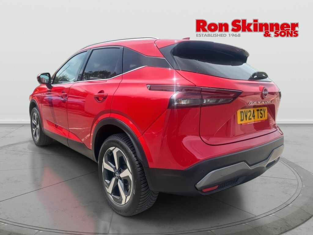 Nissan Qashqai 1.3 Dig-t Mhev N-connecta Suv Hybrid Ma DV24TSY Red #3