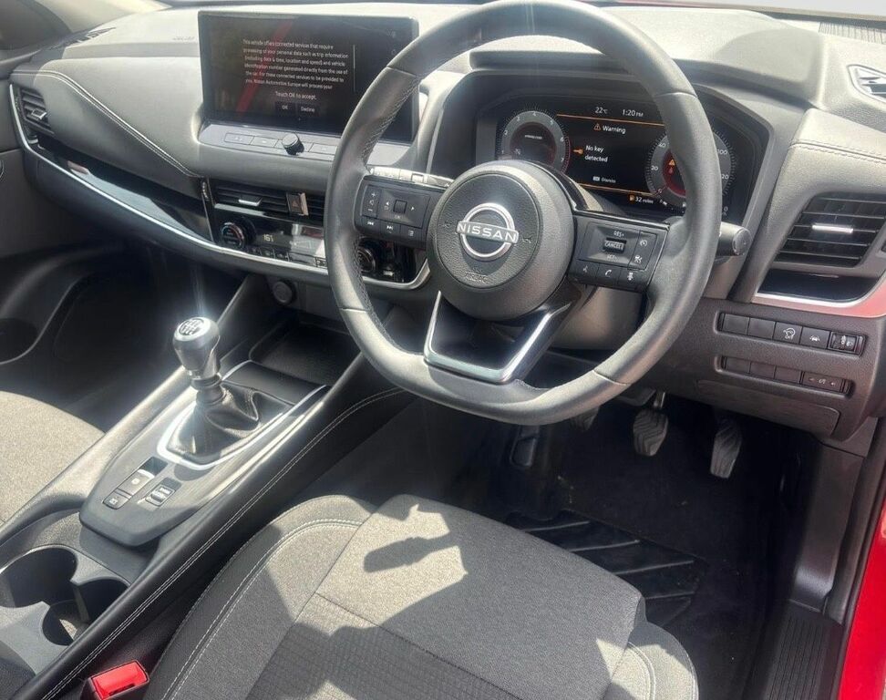 Nissan Qashqai 1.3 Dig-t Mhev N-connecta Suv Hybrid Ma DV24TSY Red #6