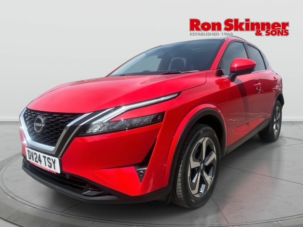 Nissan Qashqai 1.3 Dig-t Mhev N-connecta Suv Hybrid Ma DV24TSY Red #2