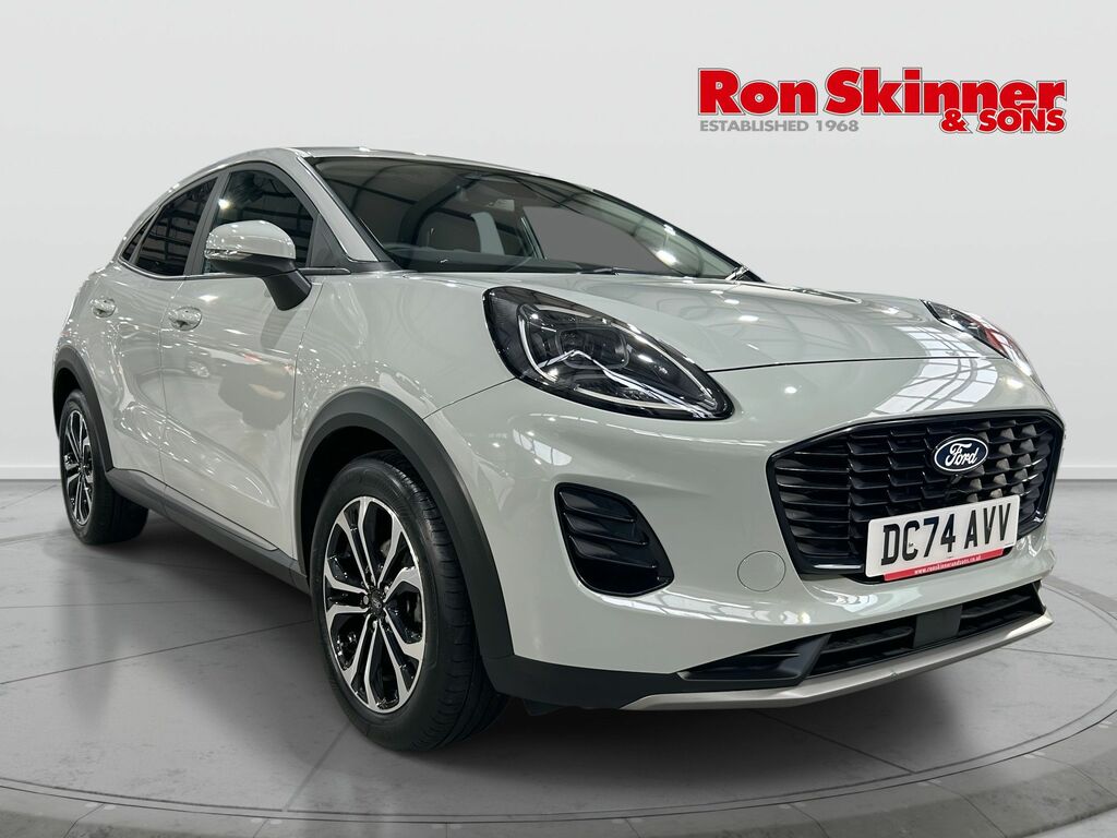 Ford Puma 1.0T Ecoboost Mhev Titanium Suv Hybrid Grey