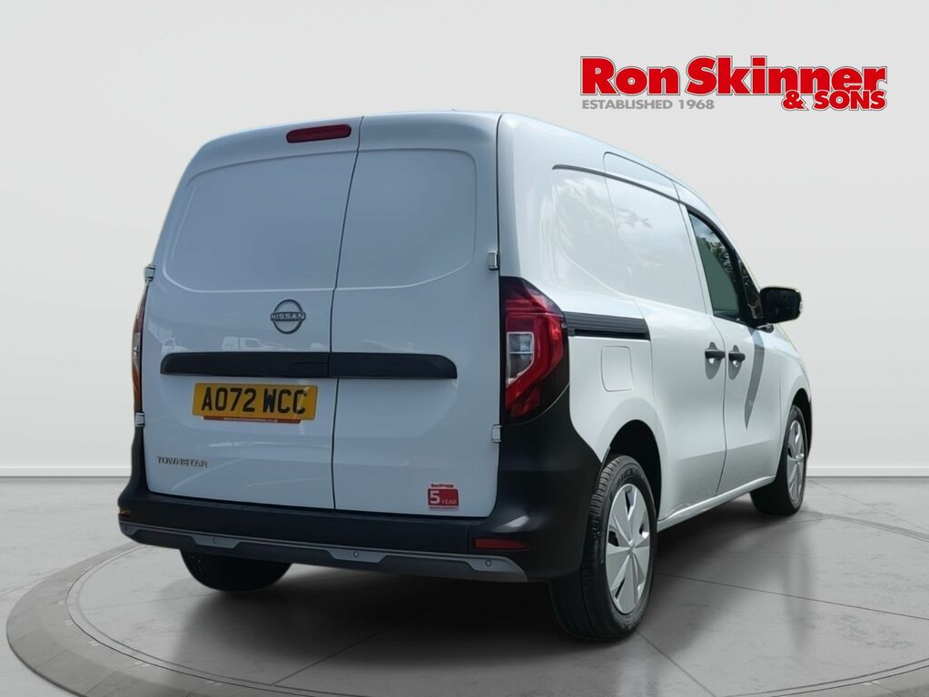 Nissan TOWNSTAR 1.3 Tce Acenta Panel Van 6Dr L1 Euro White #4