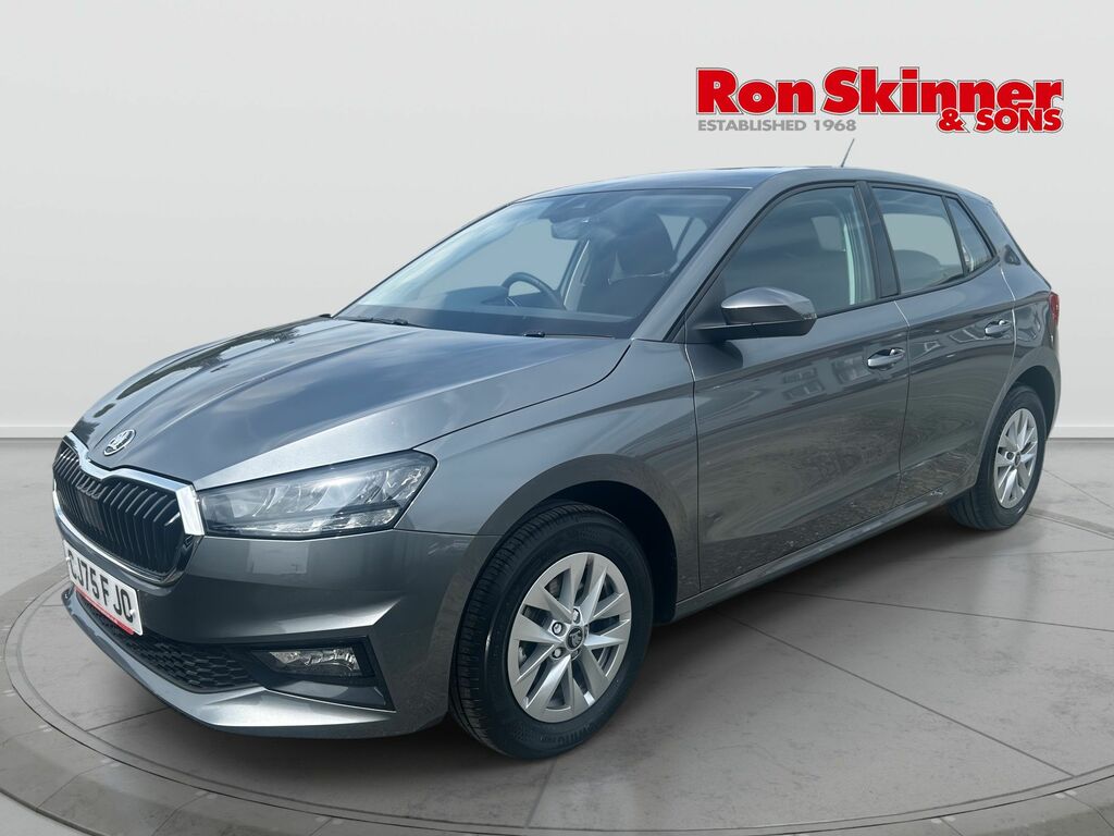 Skoda Fabia 1.0 Tsi Se Edition Hatchback Eur CJ75FJO Grey #2
