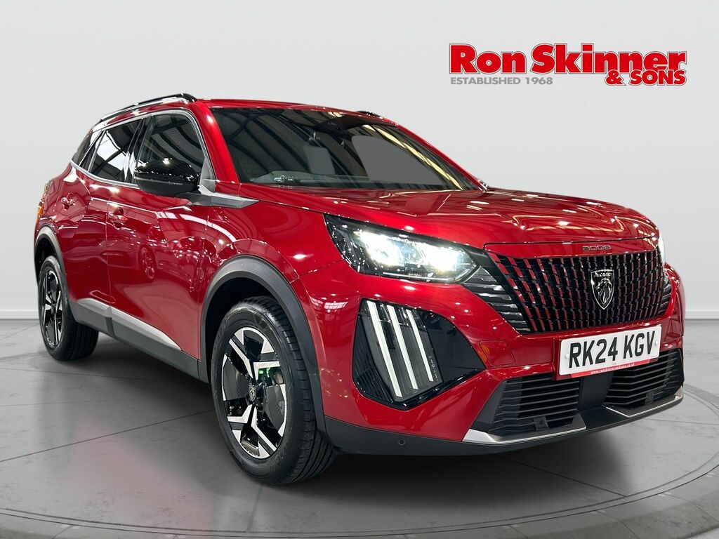 Peugeot 2008 1.2 Puretech Allure Suv Euro 6 RK24KGV Red