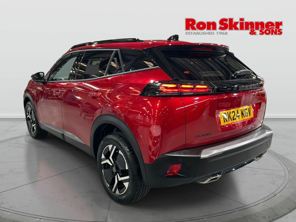 Peugeot 2008 1.2 Puretech Allure Suv Euro 6 RK24KGV Red #3