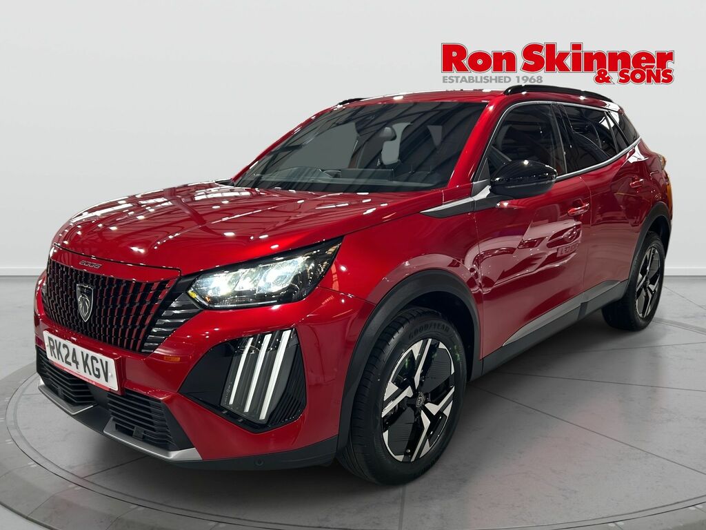 Peugeot 2008 1.2 Puretech Allure Suv Euro 6 RK24KGV Red #2