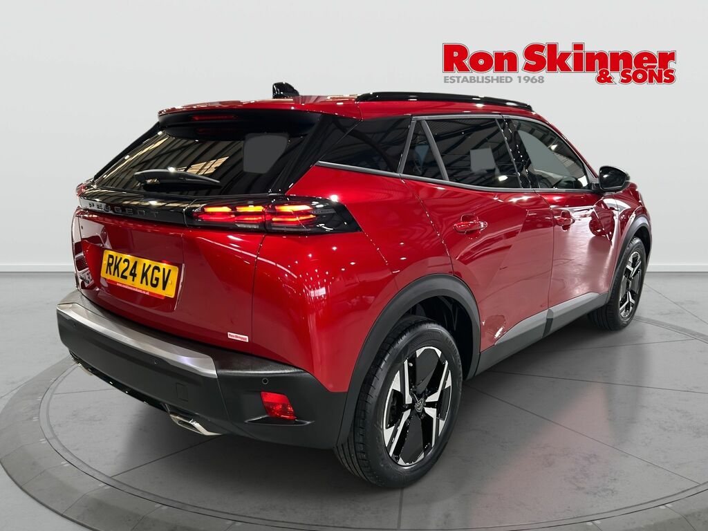 Peugeot 2008 1.2 Puretech Allure Suv Euro 6 RK24KGV Red #4