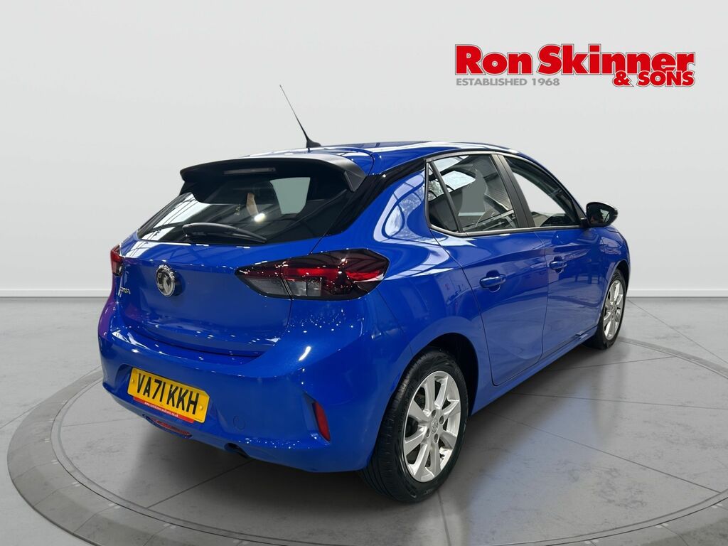 Vauxhall Corsa 1.2 Se Edition Hatchback Euro 6 VA71KKH Blue #4