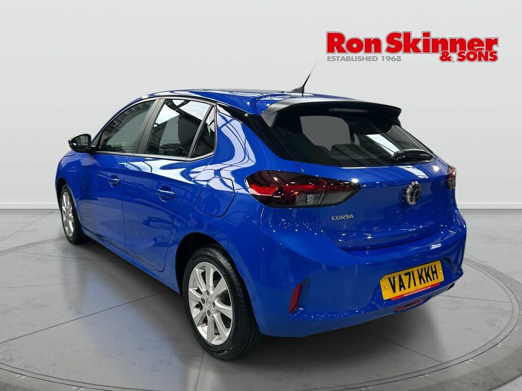 Vauxhall Corsa 1.2 Se Edition Hatchback Euro 6 VA71KKH Blue #3
