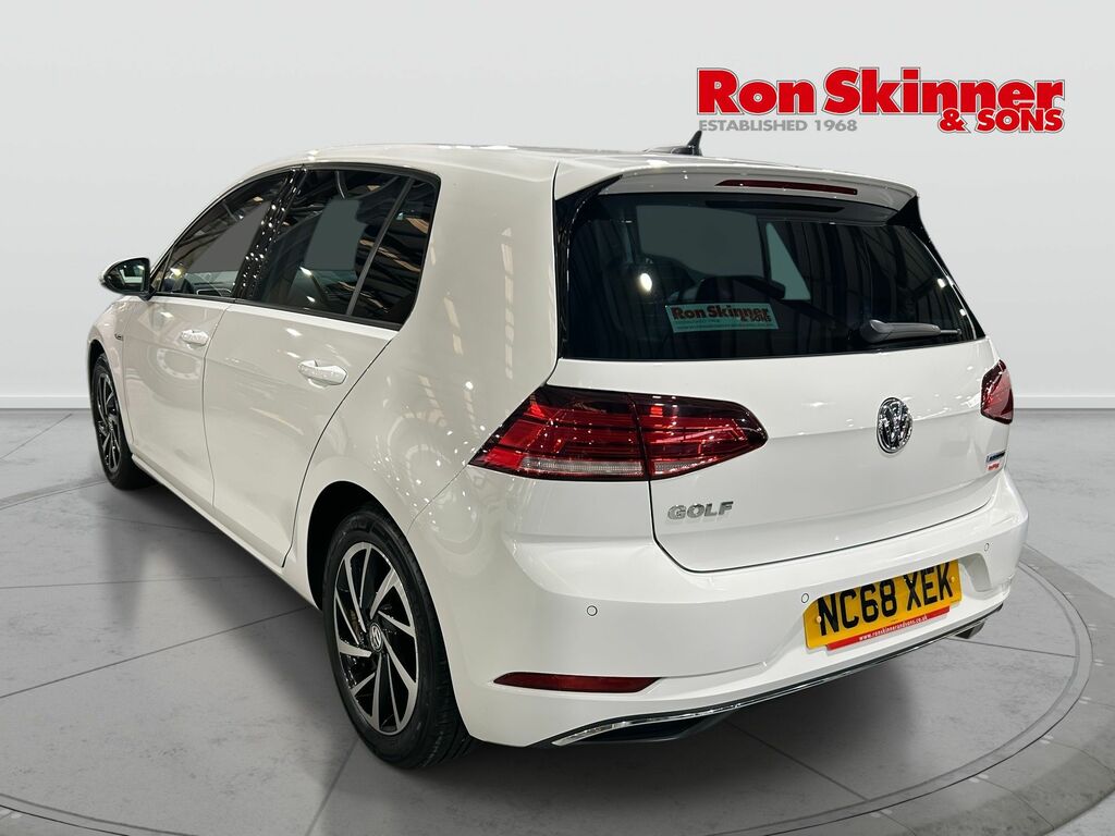 Volkswagen Golf 1.5 Tsi Evo Match Hatchback Euro NC68XEK White #3