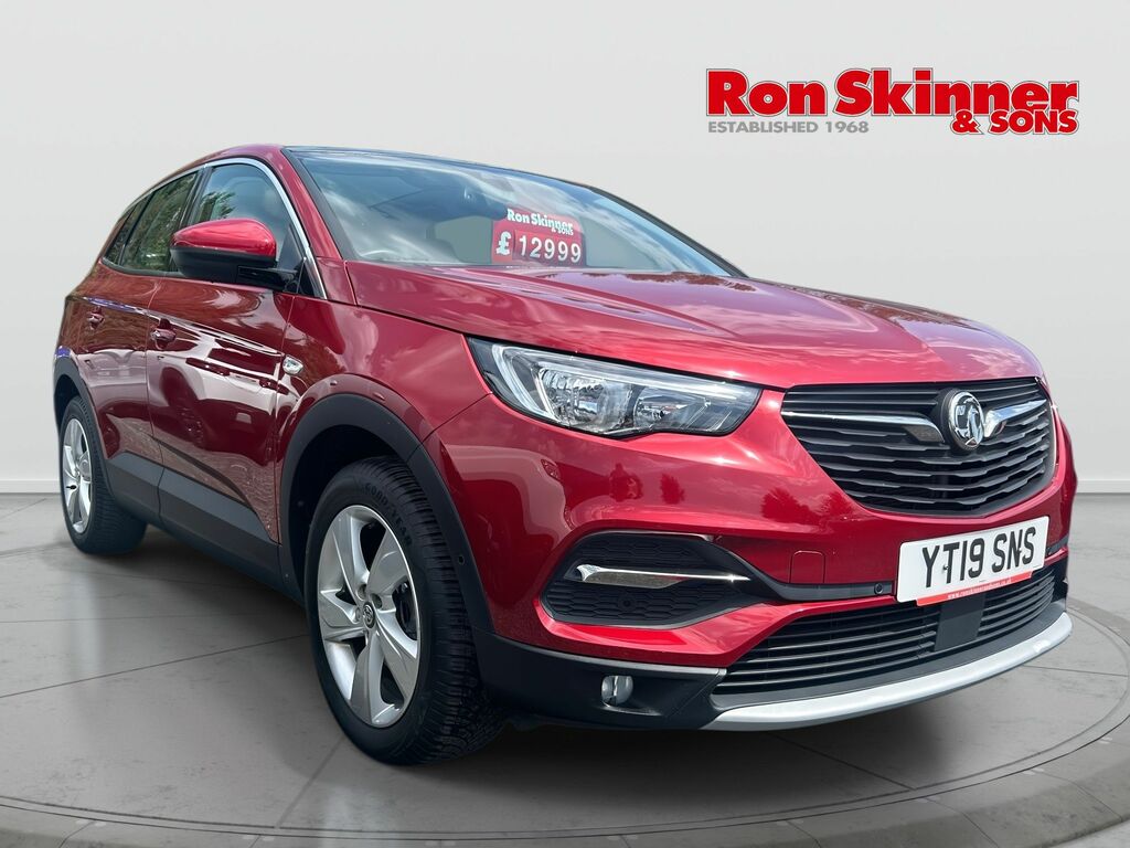 Vauxhall Grandland X 1.2 Turbo Elite Nav Suv 8Spd Euro Red