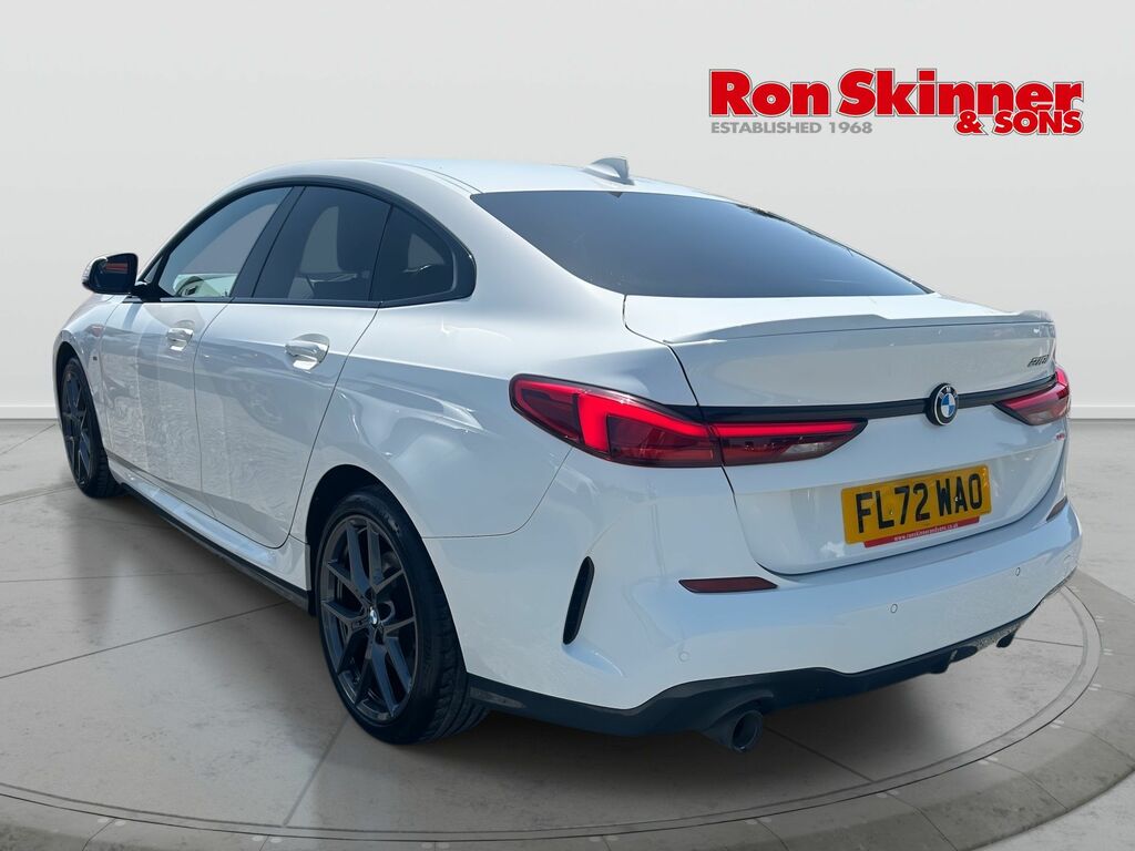 BMW 2 Series Gran Coupe 1.5 218I M Sport Saloon Dct Euro 6 Ss FL72WAO White #3