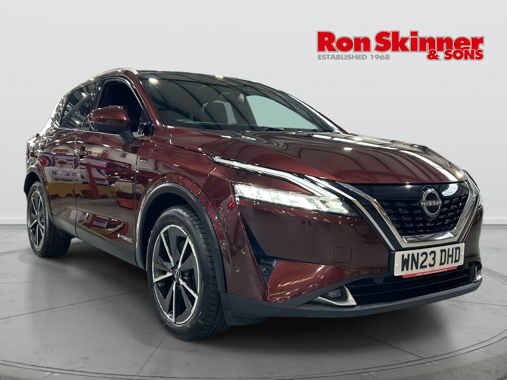 Nissan Qashqai 1.5 H E-power Tekna Suv Hybrid Eur WN23DHD Red
