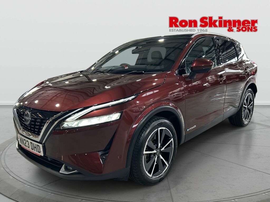 Nissan Qashqai 1.5 H E-power Tekna Suv Hybrid Eur WN23DHD Red #2