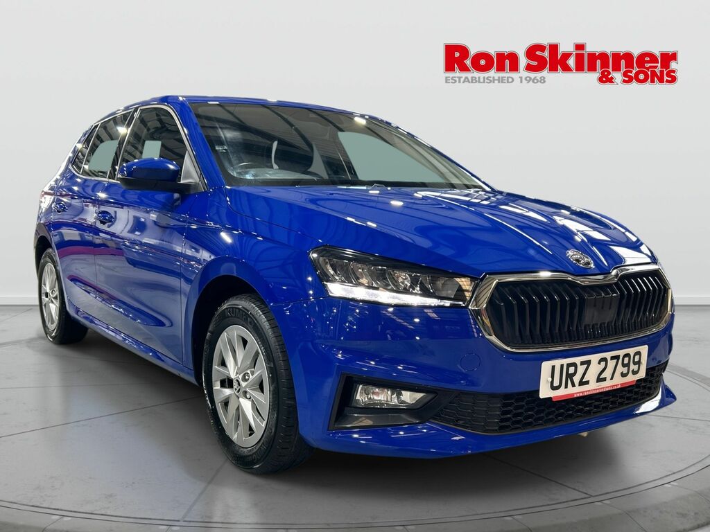 Skoda Fabia 1.0 Tsi Se Comfort Hatchback Eur Blue