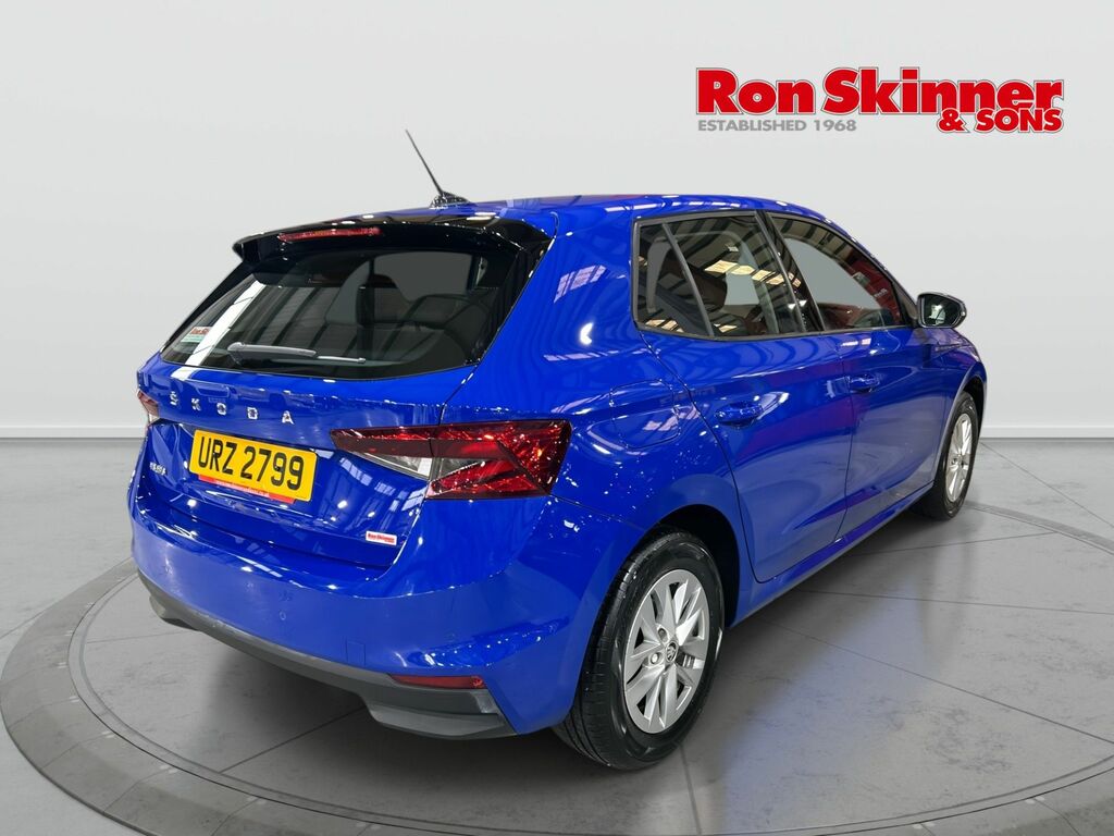 Skoda Fabia 1.0 Tsi Se Comfort Hatchback Eur URZ2799 Blue #4