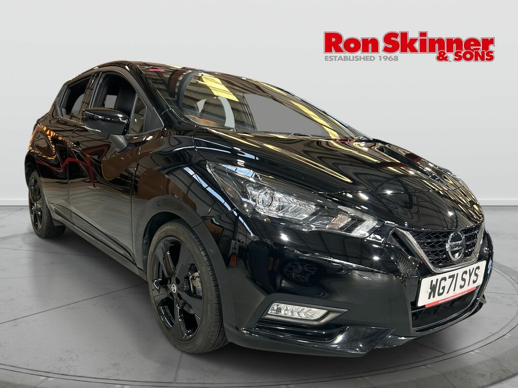 Nissan Micra 1.0 Ig-t N-sport Hatchback Xtron Euro 6 WG71SYS Black