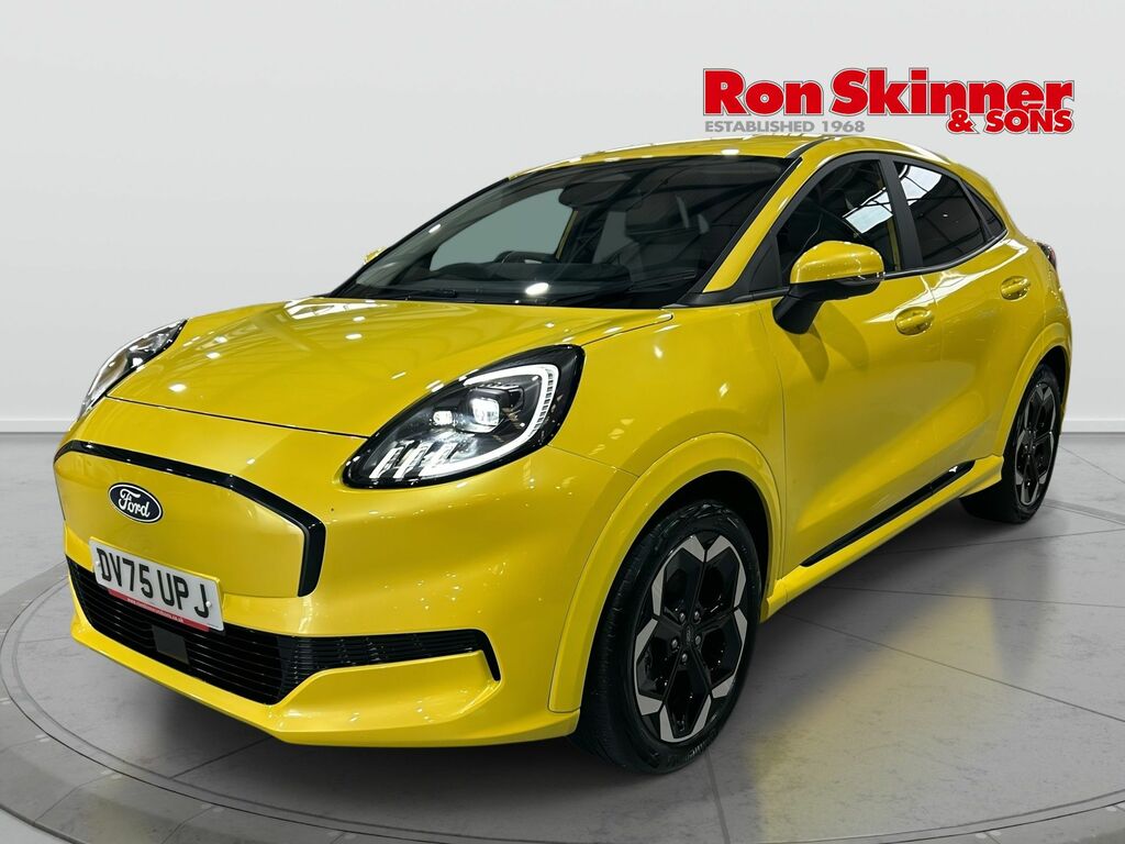 Ford Puma Standard Range 43Kwh Premium Suv DV75UPJ Yellow #2