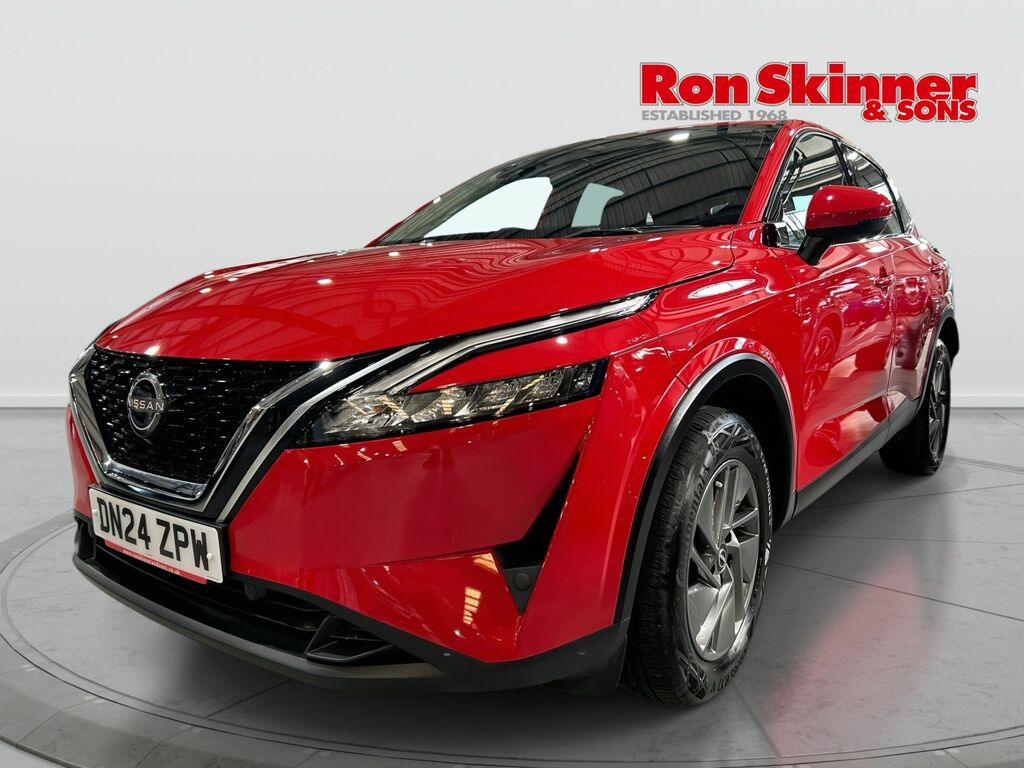 Nissan Qashqai 1.3 Dig-t Mhev Acenta Premium Suv Hybri Red #2