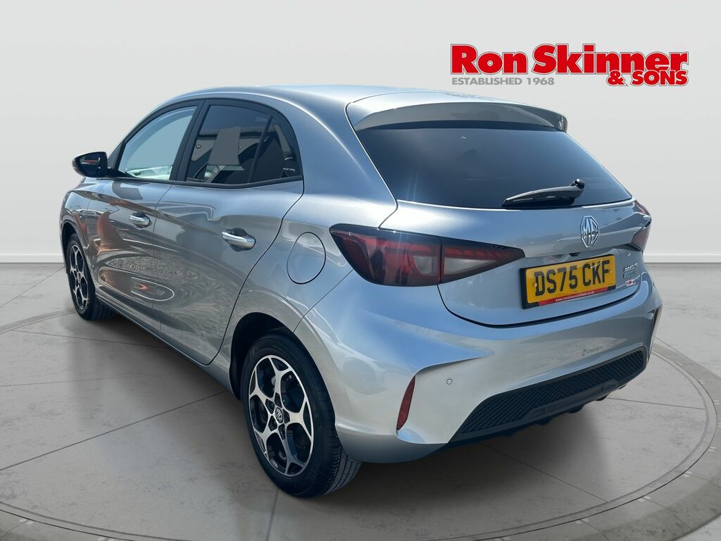 MG MG3 1.5 Hybrid Trophy Hatchback Hybrid Aut DS75CKF Silver #3