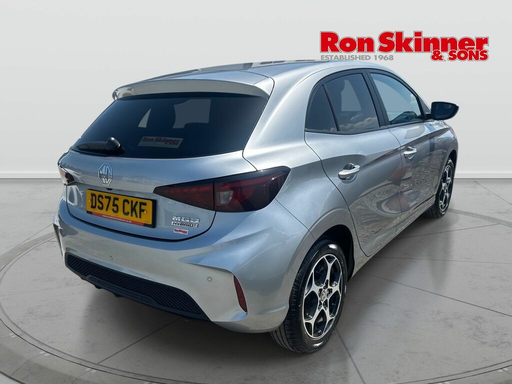MG MG3 1.5 Hybrid Trophy Hatchback Hybrid Aut DS75CKF Silver #4