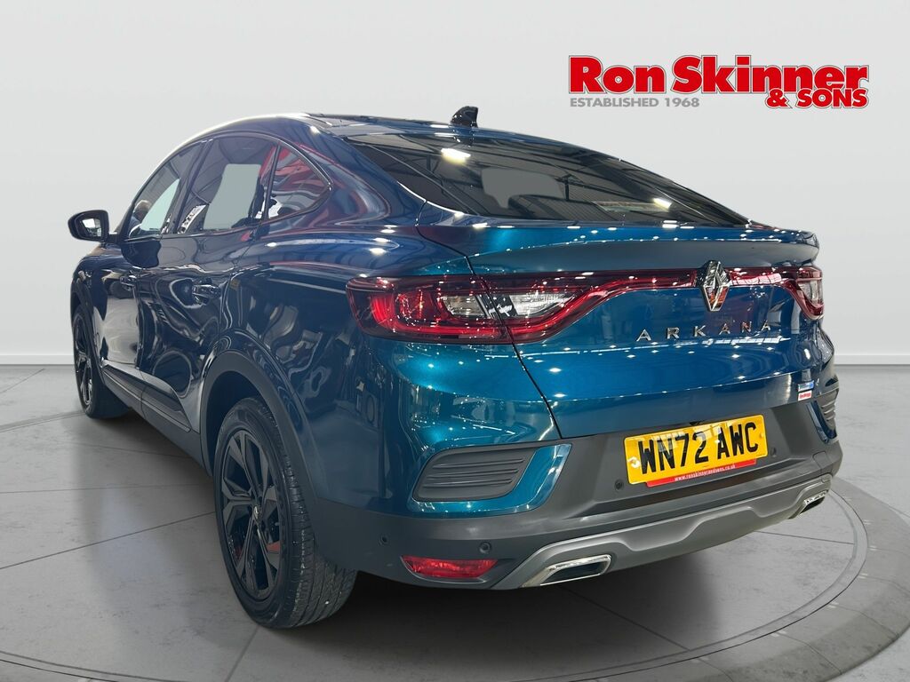 Renault Arkana 1.6 E-tech R.s. Line Suv Hybrid 2W WN72AWC Blue #2