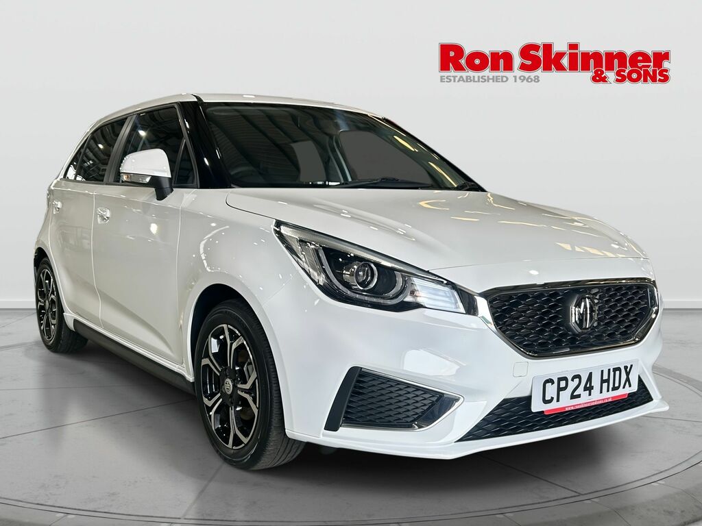 MG MG3 1.5 Vti-tech Exclusive Nav Hatchback Ma White