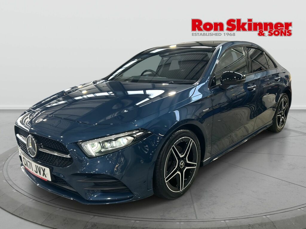 Mercedes-Benz A Class 1.3 A200 Amg Line Edition Premium Plus Saloon CN71JVX Blue #2