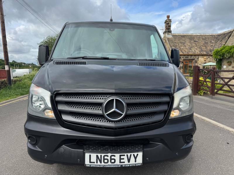 Mercedes-Benz Sprinter 2.1 211 Cdi Blueefficiency Panel Van 7G LN66EVY Black #3