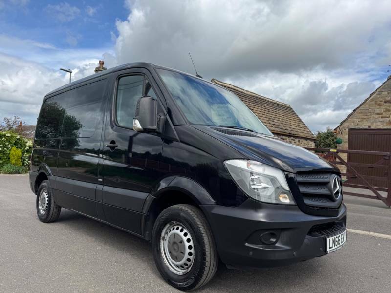 Mercedes-Benz Sprinter 2.1 211 Cdi Blueefficiency Panel Van 7G LN66EVY Black #4