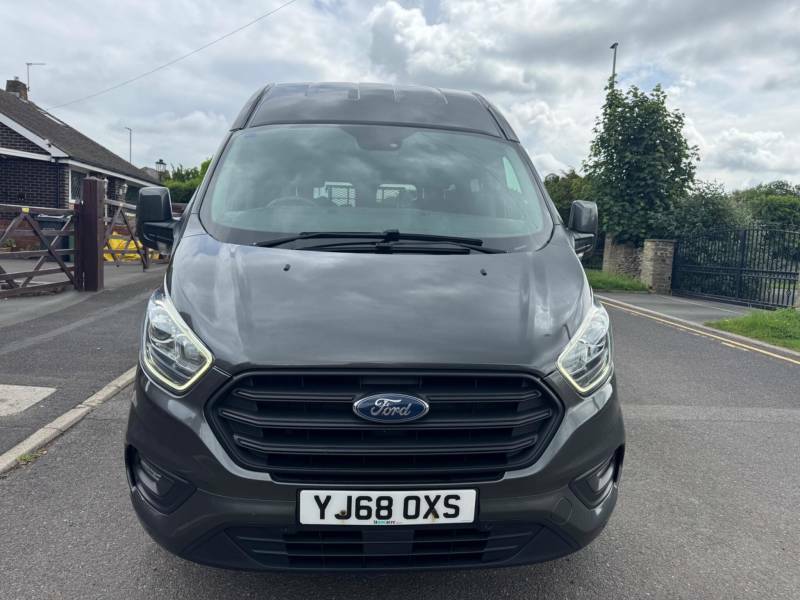 Ford Transit Custom 2.0 320 Ecoblue Trend Kombi L2 H2 Euro 6 Ss YJ68OXS Grey #6