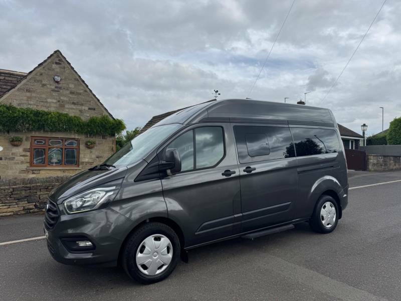 Ford Transit Custom 2.0 320 Ecoblue Trend Kombi L2 H2 Euro 6 Ss YJ68OXS Grey #2