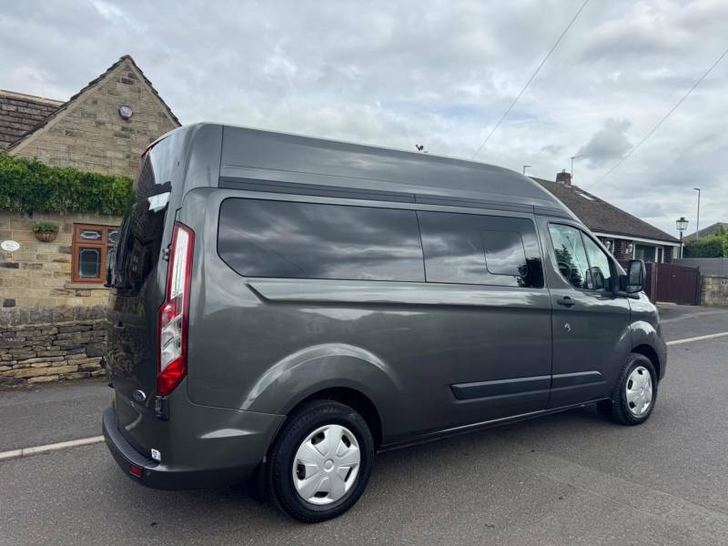 Ford Transit Custom 2.0 320 Ecoblue Trend Kombi L2 H2 Euro 6 Ss YJ68OXS Grey #4