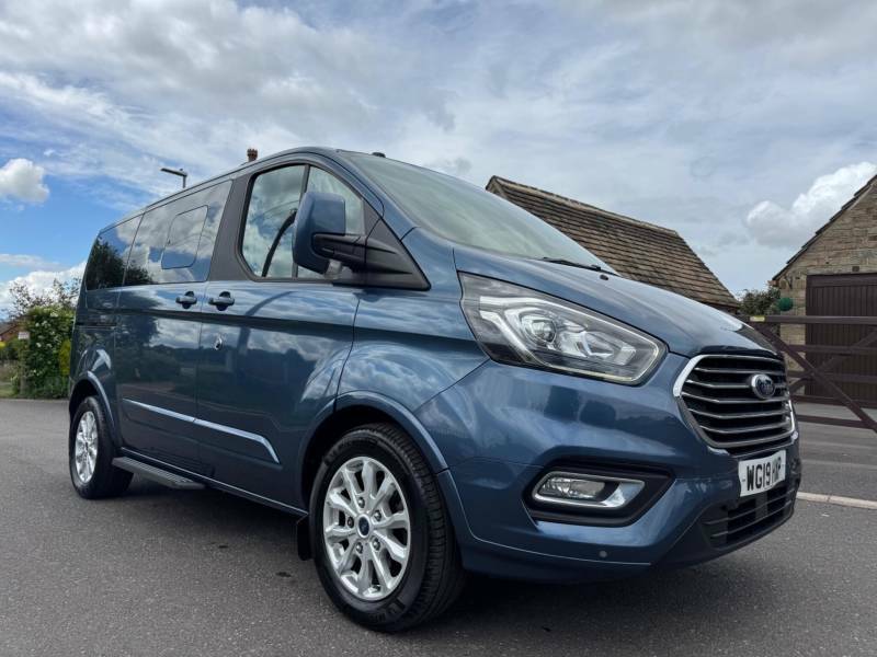 Ford Tourneo Custom 2.0 310 Ecoblue Titanium L1 Euro 6 Ss - 201 Blue #6