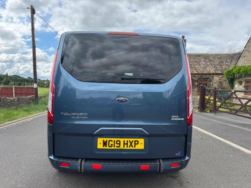 Ford Tourneo Custom 2.0 310 Ecoblue Titanium L1 Euro 6 Ss - 201 Blue #4
