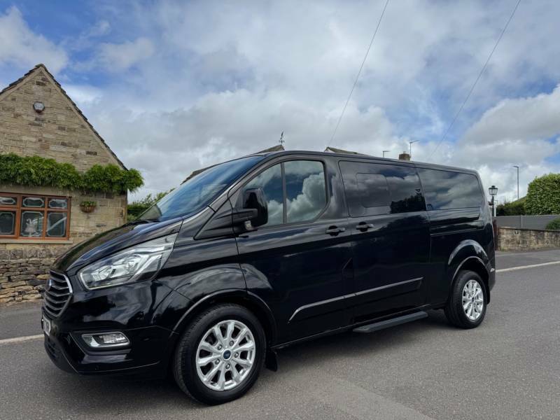 Ford Tourneo Custom 2.0 320 Ecoblue Titanium L2 Euro 6 Ss Black #2