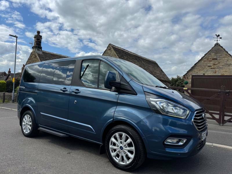 Ford Tourneo Custom 2.0 320 Ecoblue Titanium L1 Euro 6 Ss Blue