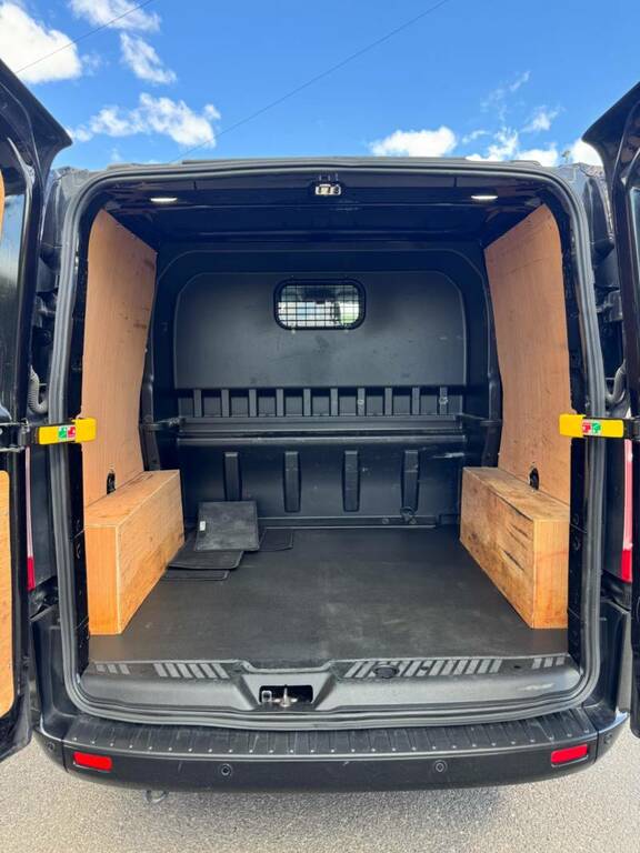 Ford Transit Custom 2.0 320 Ecoblue Limited Crew Van L1 H1 Euro 6 FG23RKU Black #3