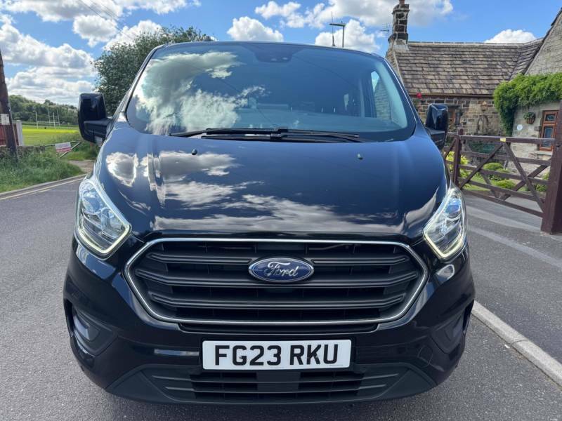 Ford Transit Custom 2.0 320 Ecoblue Limited Crew Van L1 H1 Euro 6 FG23RKU Black #5