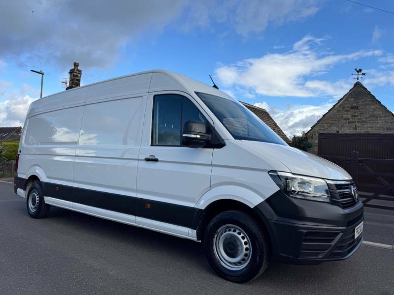 Volkswagen Crafter 2.0 Tdi Cr35 Trendline Fwd Lwb High Roof Euro 6 S White #2